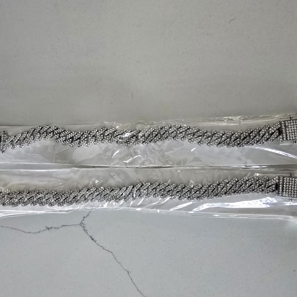 Rose Gold Rhinestone Bracelet Set - Picture 5 of 9